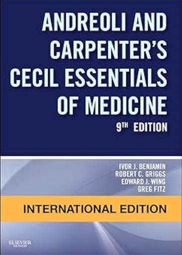 [B9780323296175] Andreoli & Carpenter's Cecil Essentials of Medicine, International Edition: 9ed