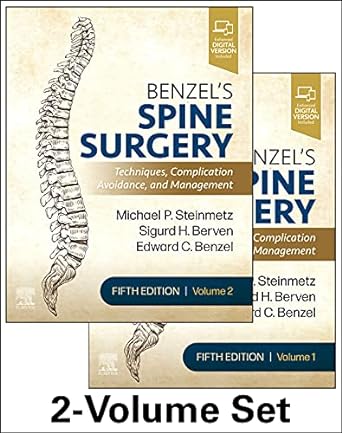 [B9780323636681] Benzel's Spine Surgery, 2-VOL Set: Techniques, Complication Avoidance and Management 5ed