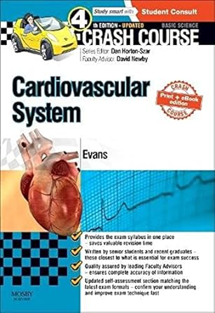 [B9780723438601] Crash Course Cardiovascular System Updated Print + E-Book Edition: 4ed