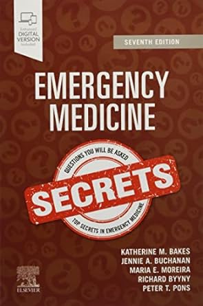[B9780323694735] Emergency Medicine Secrets: 7ed