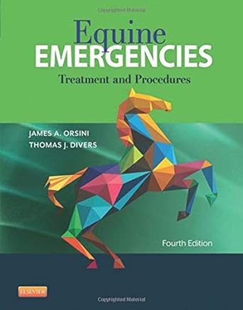 [B9781455708925] Equine Emergencies: Treatment and Procedures 4ed