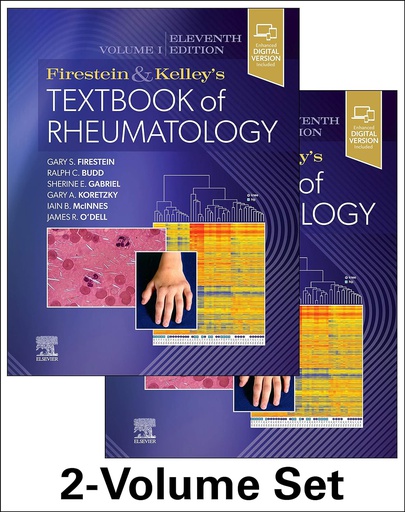 [B9780323639200] Firestein and Kelley’s Textbook of Rheumatology, 2-VOL Set: 11ed