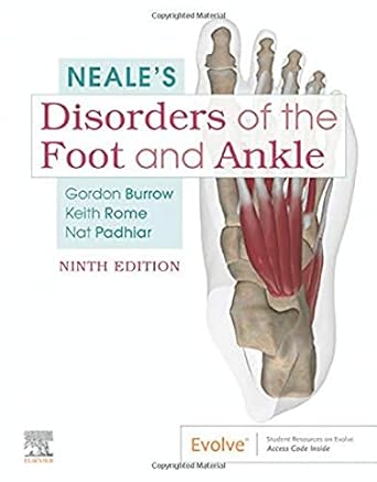 [B9780702062230] Neale's Disorders of the Foot and Ankle: 9ed