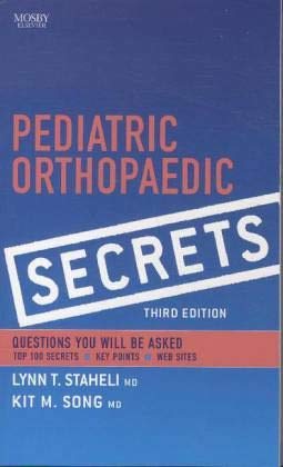 [B9781416029571] Pediatric Orthopaedic Secrets: 3ed