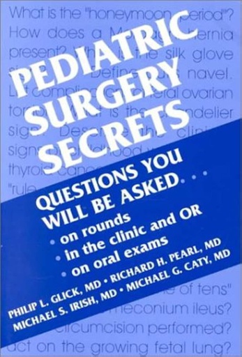 [B9781560533177] Pediatric Surgery Secrets: 1ed