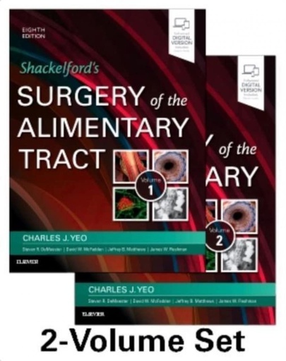 [B9780323402323] Shackelford's Surgery of the Alimentary Tract, 2 VOL Set: 8ed