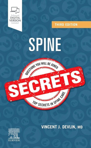 [B9780323636629] Spine Secrets: 3ed