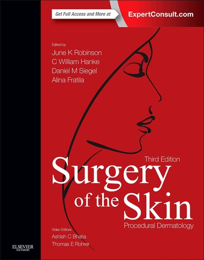 [B9780323260275] Surgery of the Skin : Procedural Dermatology 3ed