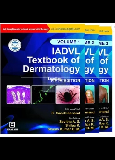 [B9789381496701] IADVL Textbook of Dermatology, 3-VOL Set, 5/e