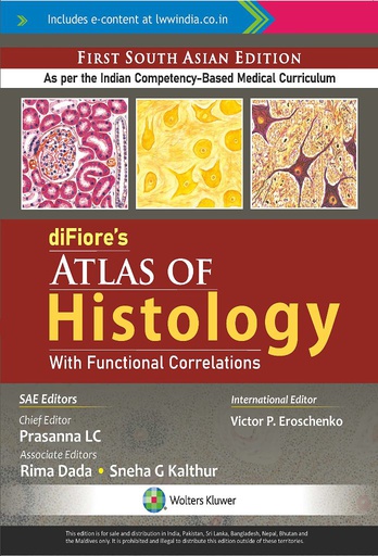 [B9789389859577] difiore’s Atlas of Histology with Functional Correlations, SAE