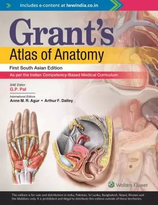 [B9789389859409] Grant's Atlas of Anatomy, 1st SAE