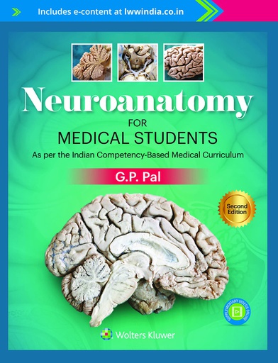 [B9789393553225] Neuroanatomy for Medical Students, 2/e