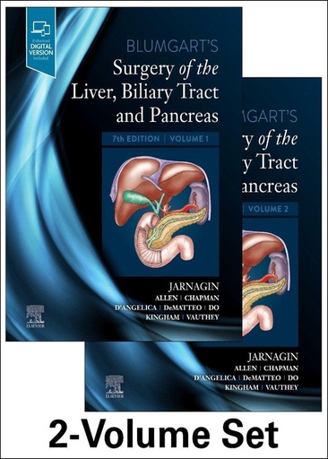 [B9780323697842] Blumgart's Surgery of the Liver, Biliary Tract and Pancreas, 2-VOL Set: 7ed