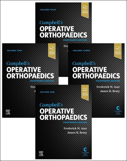 [B9780323672177] Campbell's Operative Orthopaedics, 4-VOL Set: 14ed