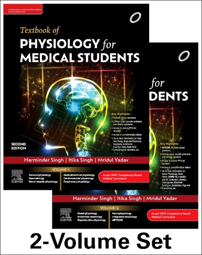 [B9788131265604] Textbook of Physiology for Medical Students, 2/e, 2-Vol. Set