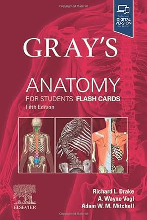 [B9780443105142] Gray's Anatomy for Students Flash Cards: 5ed