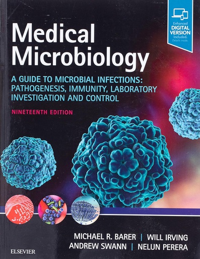 [B9780702072000] Medical Microbiology: A Guide to Microbial Infections: Pathogenesis, Immunity, Laboratory Investigation and Control 19ed