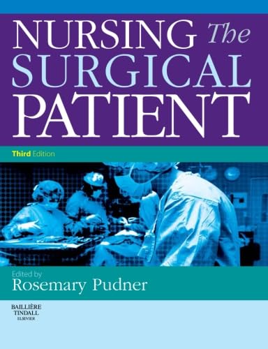 [B9780702030628] Nursing the Surgical Patient: 3ed