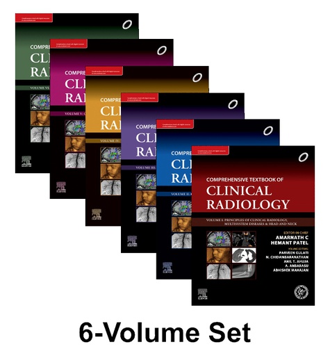 [B9788131263693] IRIA-Comprehensive Textbook of Clinical Radiology, 6-Vol. Set