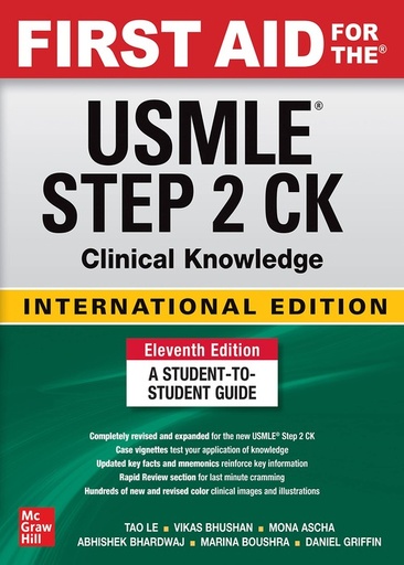 [B9781265017422] FIRST AID FOR THE USMLE STEP 2 CK 11E (IE)