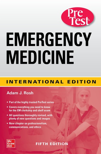 [B9781260469400] PRETEST EMERGENCY MEDICINE 5E (IE)