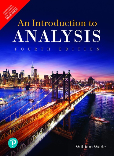 [B9789353432768] An Introduction to Analysis, 4e