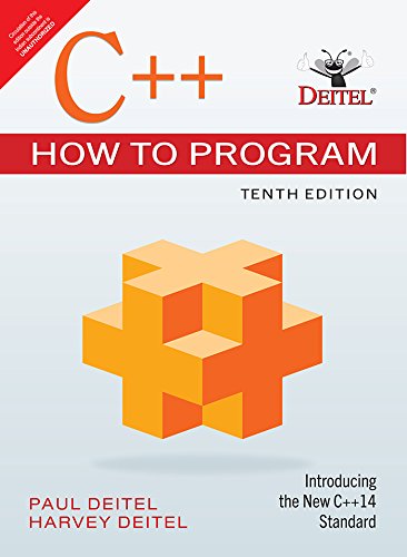 [B9789332585737] C++ How to Program, 10e