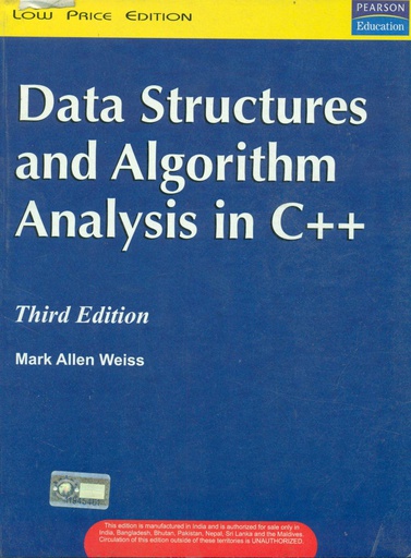 [B9788131714744] Data Structures and Algorithm Analysis in C++, 3e 