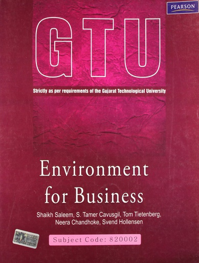 [B9788131759233] Environment For Business