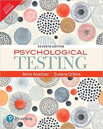 [B9789332575585] Psychological Testing, 7e