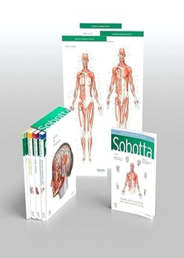 [B9780702067648] Sobotta Atlas of Anatomy, Package, 17th ed., English/Latin: General Anatomy and Musculoskeletal System; Internal Organs; Head, Neck and Neuroanatomy; Muscles Tables; Poster Collection 1ed