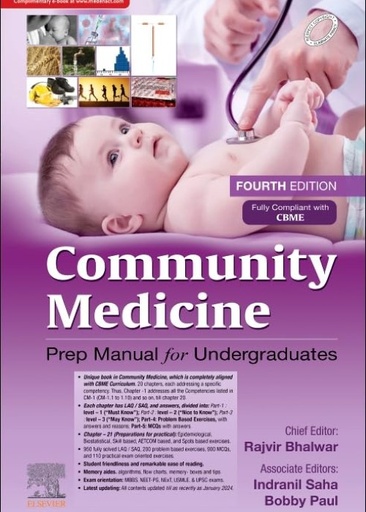 [B9788131269053] Community Medicine: Prep Manual for Undergraduates, 4/e