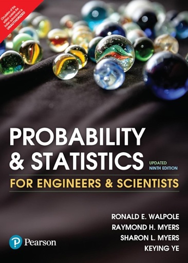 [B9788119896646] Probability and Statistics for Engineers and Scientists, 9e