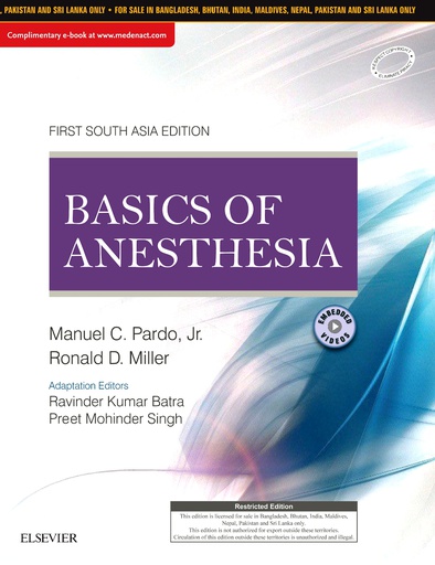 [B9788131253014] Miller's Basics of Anesthesia: 1st SAE