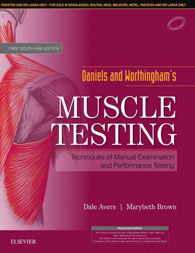 [B9788131256374] Daniels & Worthingham's Muscle Testing: First SAE