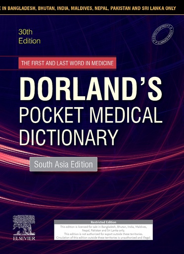[B9788131256886] Dorland's Pocket Medical Dictionary, 30/e-SAE