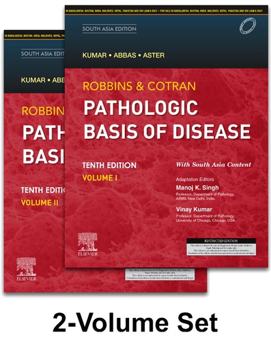 [B9788131262115] Robbins and Cotran Pathologic Basis of Disease (Two Vol Set), 10th SAE