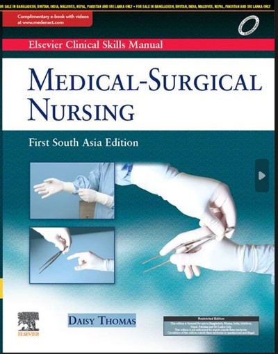 [B9788131254295] Elsevier Clinical Skills Manual Vol 2: Medical Surgical Nursing, 1SAE