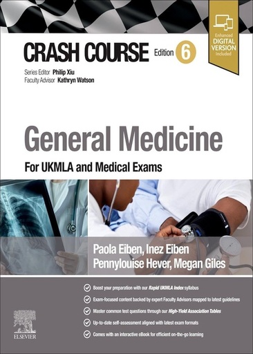 [B9780443115387] Crash Course General Medicine: For UKMLA and Medical Exams 6ed