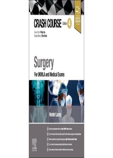 [B9780443115714] Crash Course Surgery: For UKMLA and Medical Exams 4ed