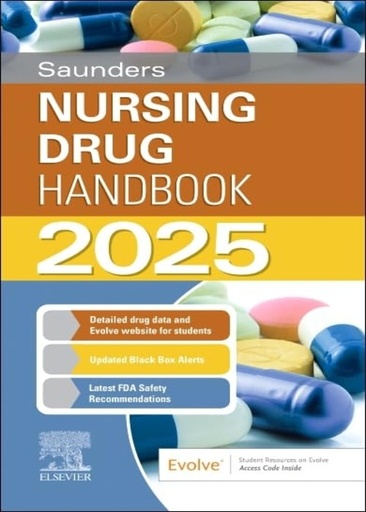 [B9780443120480] Saunders Nursing Drug Handbook 2025: 1ed