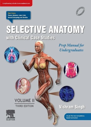 [B9788131268636] Selective Anatomy: Prep Manual for Undergraduates, Vol II, 3e