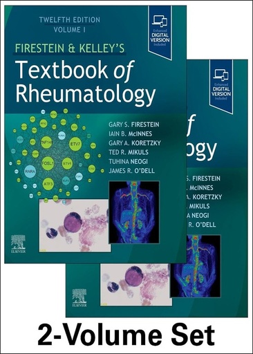 [B9780323935401] Firestein & Kelley’s Textbook of Rheumatology, 2-Volume Set: 12ed