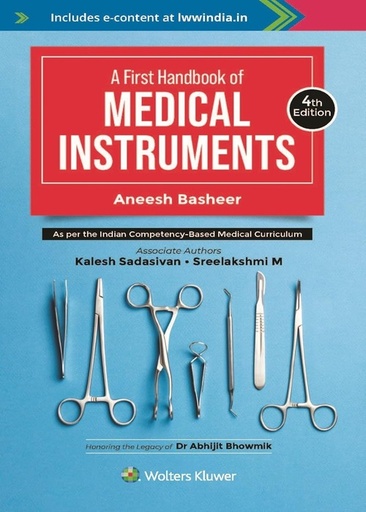 [B9788197099526] A First Handbook of Medical Instruments, 4e