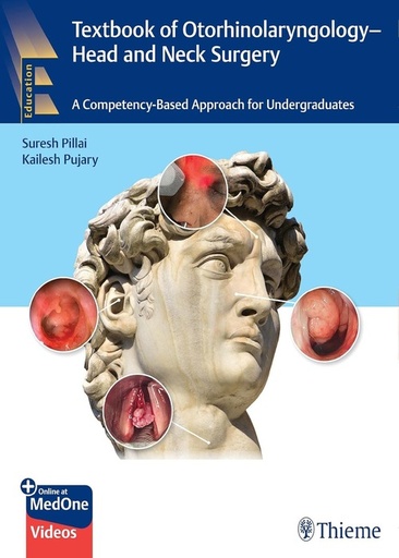 [B9789395390200] Textbook of Otolrhinolaryngology: Head and Neck Surgery, A Competency Based Approach for Undergraduates, 1/e