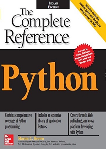 [B9789387572942] PYTHON THE COMPLETE REFERENCE