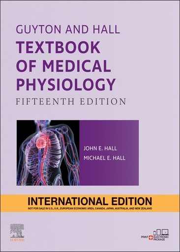 [B9780443281099] Guyton & Hall Textbook of Medical Physiology, IE, 15/e