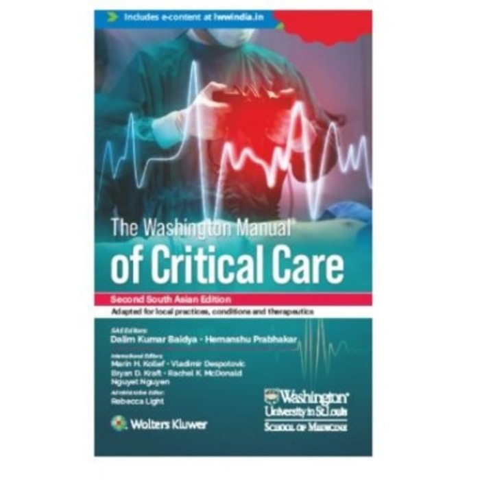 The Washington Manual of Critical Care, 2nd SAE